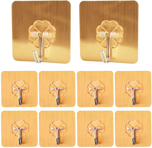 6 pcs Wall Hanging Hooks Utility Hooks for Kitchen Bathroom Bedroom.